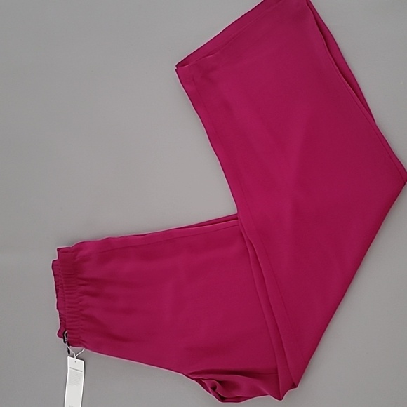 Eileen Fisher Rhapsody Silk Georgette Crepe Straight Ankle Pant XXS $248 - Picture 9 of 9